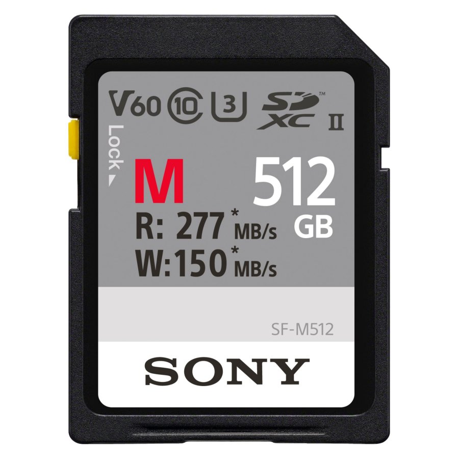 Sony SDXC M series         512GB UHS-II Class 10 U3 V60 #1