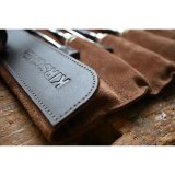 Kirschen Firmer Chisel Set 4pcs. Leather Bag 10-16-20-26 #8