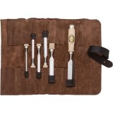 Kirschen Firmer Chisel Set 6pcs. Leather Bag 6-10-12-16-20-26 #2
