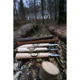 Kirschen Set of carving knives Velourleather bag #8