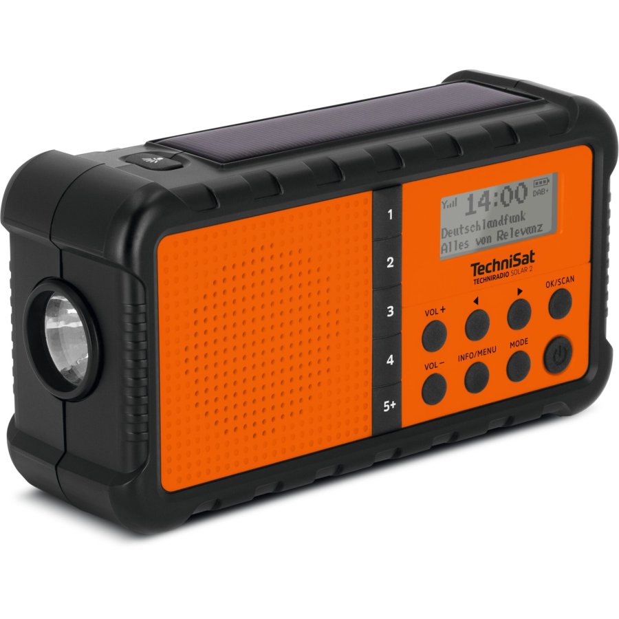 Technisat Techniradio Solar 2 schwarz/orange #1