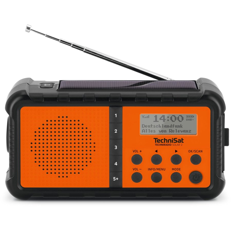 Technisat Techniradio Solar 2 schwarz/orange #2