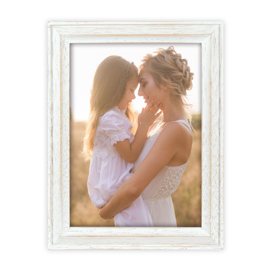 ZEP Rosel White            13x18 Holz Portrait             AC257W #1