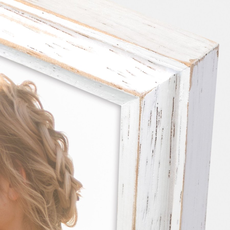ZEP Rosel White            13x18 Holz Portrait             AC257W #4