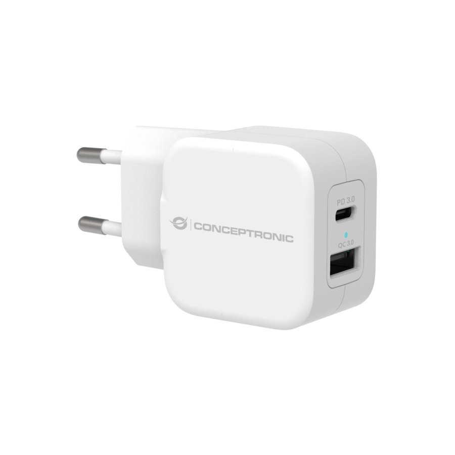 Conceptronic ALTHEA09W 2-Port 20W USB PD-Charger #1