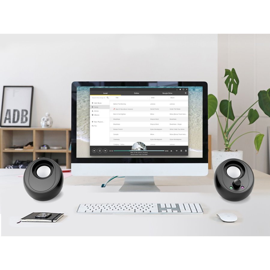 PC-hjttalere Conceptronic BJORN01B Sort 10 W #3