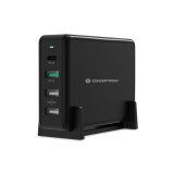 Conceptronic OZUL01B 4-Port 65W USB-PD Charger #1