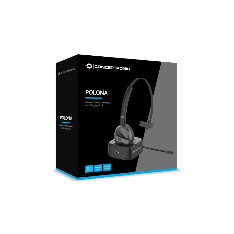 Conceptronic POLONA03BD Wireless Bluetooth-Headset #3
