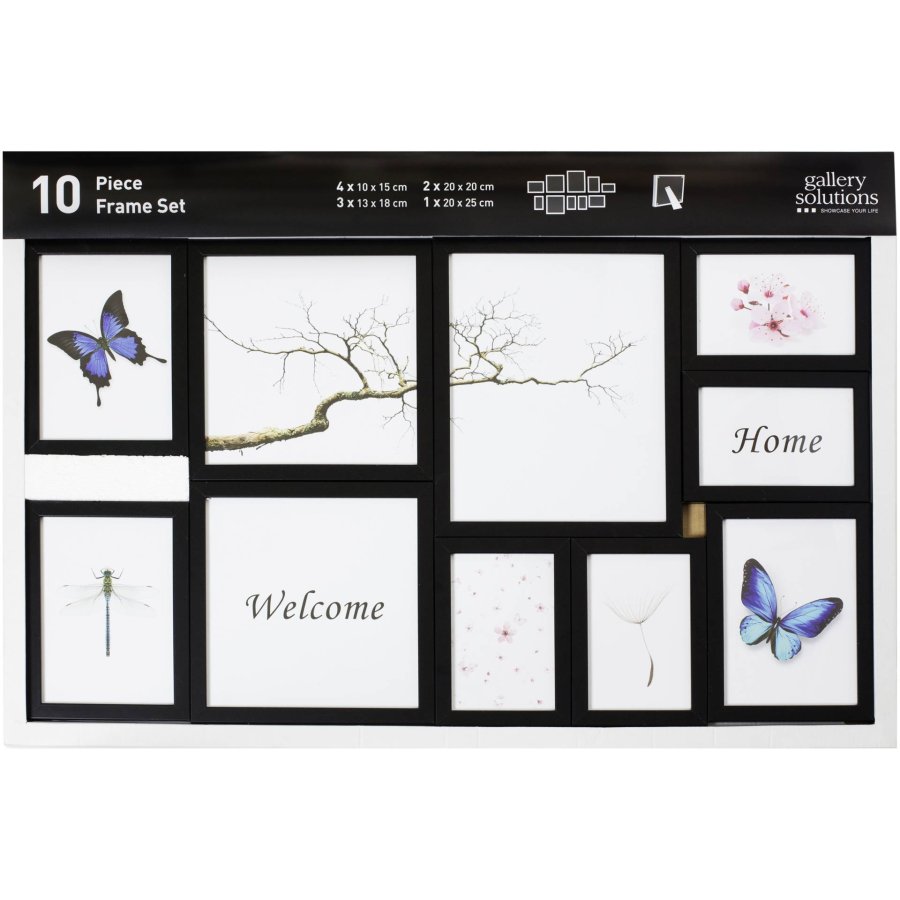 Nielsen 10er Frame Set black Resin Mobile Rack 8999176 #1