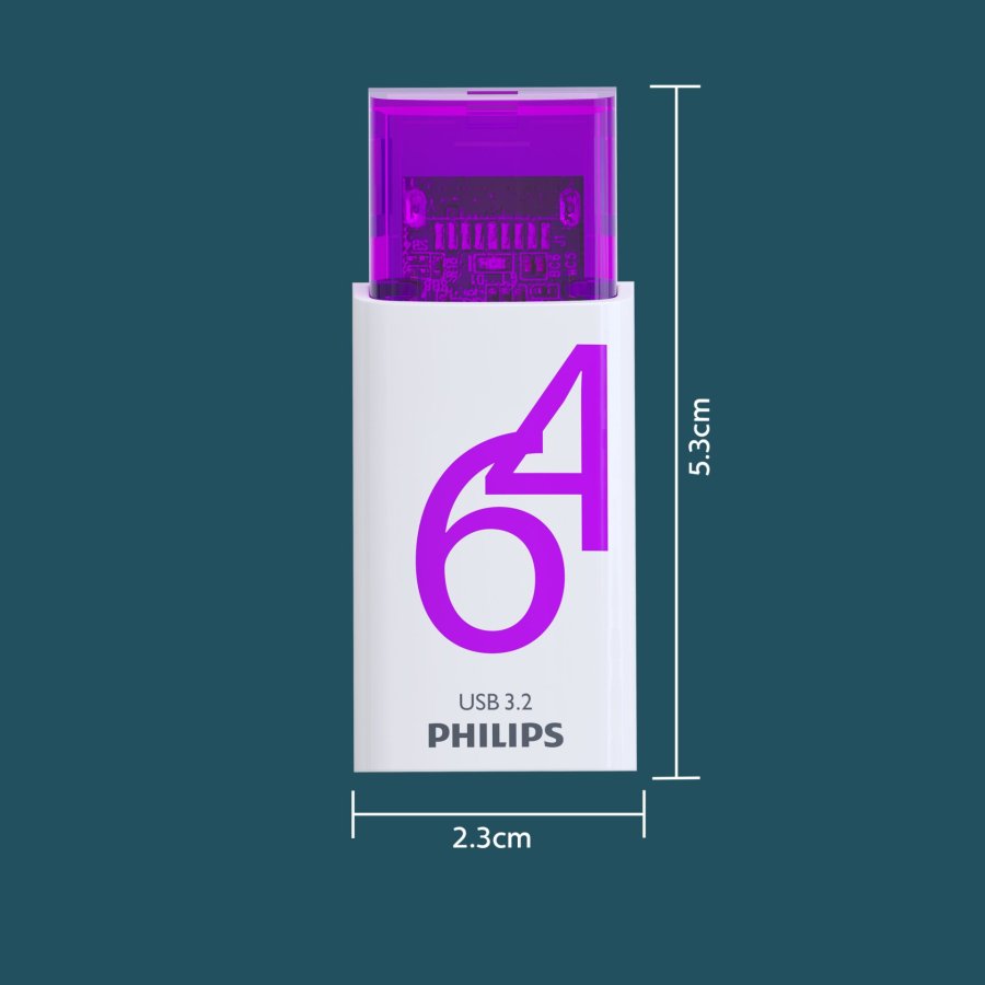 Philips USB 3.2             64GB Click Series Gen 1 USB-C #9