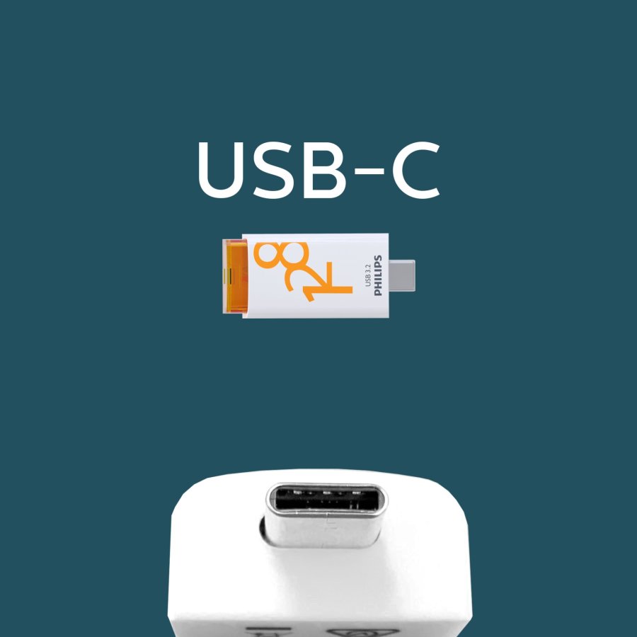 Philips USB 3.2            128GB Click Series Gen 1 USB-C #10