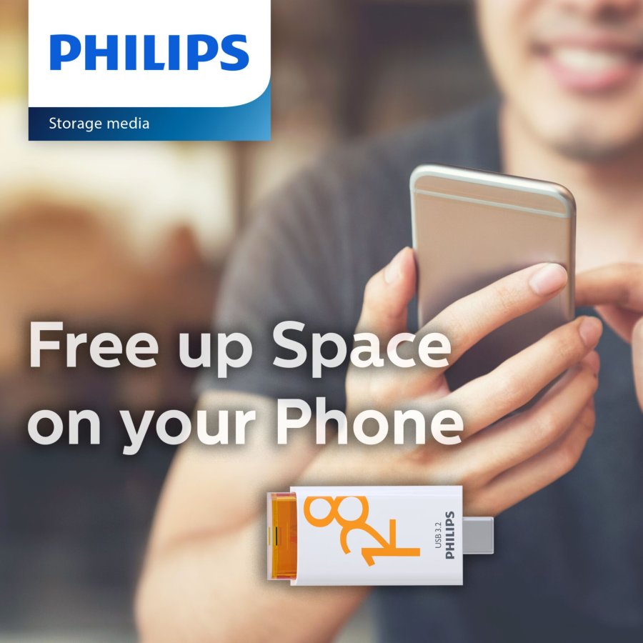 Philips USB 3.2            128GB Click Series Gen 1 USB-C #11