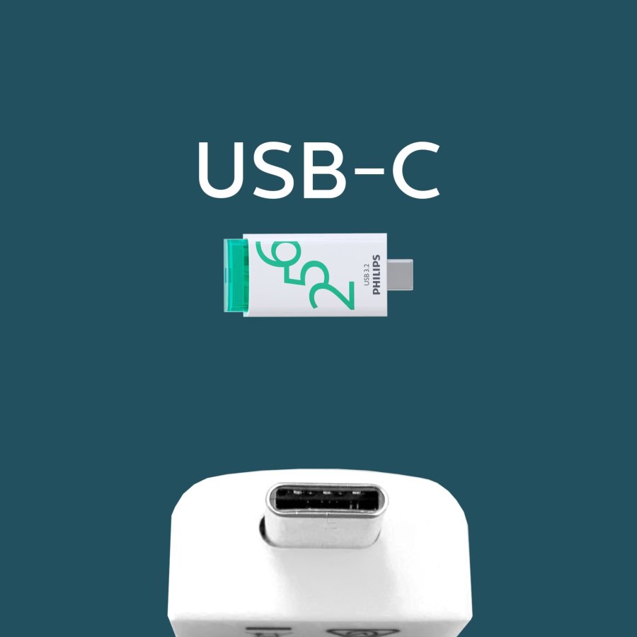 Philips USB 3.2            256GB Click Series Gen 1 USB-C #10