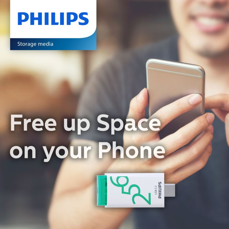 Philips USB 3.2            256GB Click Series Gen 1 USB-C #11