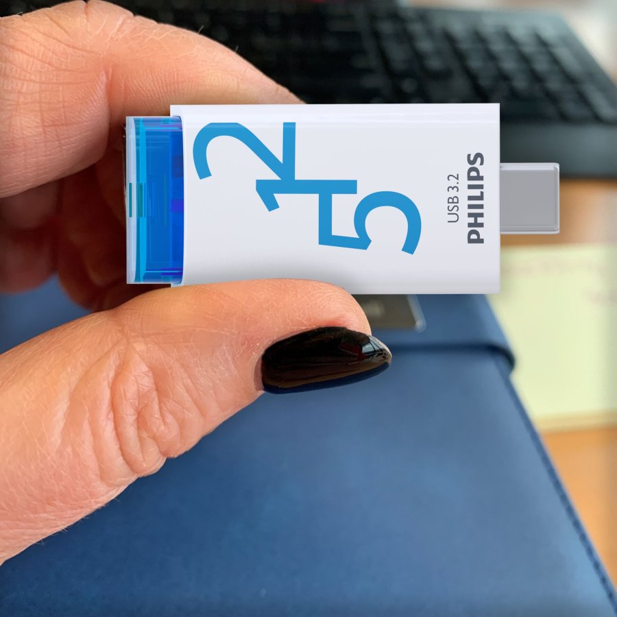 Philips USB 3.2            512GB Click Series Gen 1 USB-C #6