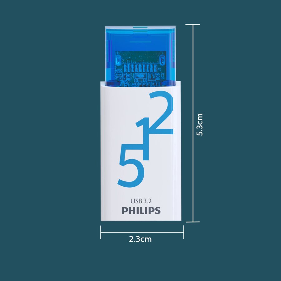 Philips USB 3.2            512GB Click Series Gen 1 USB-C #9