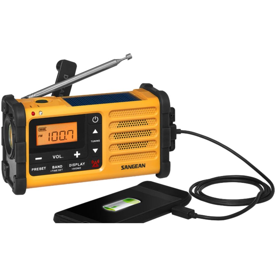 Sangean MMR-88 (Survivor M8) yellow  Emergency/Crank/Solar #7