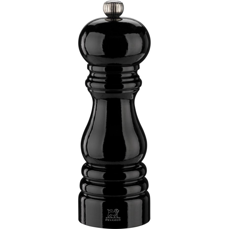 Peugeot Paris salt mill 18 cm beech wood black lacquered #1