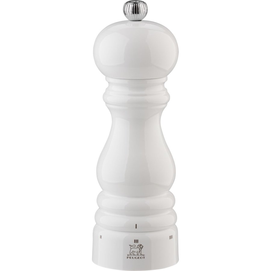 Peugeot Paris salt mill 18 cm uSelect white lacquered wood #1