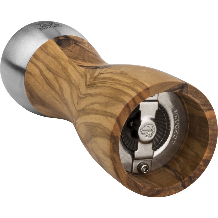 Peugeot Fidji salt mill 15 cm olive wood and stainless steel #2