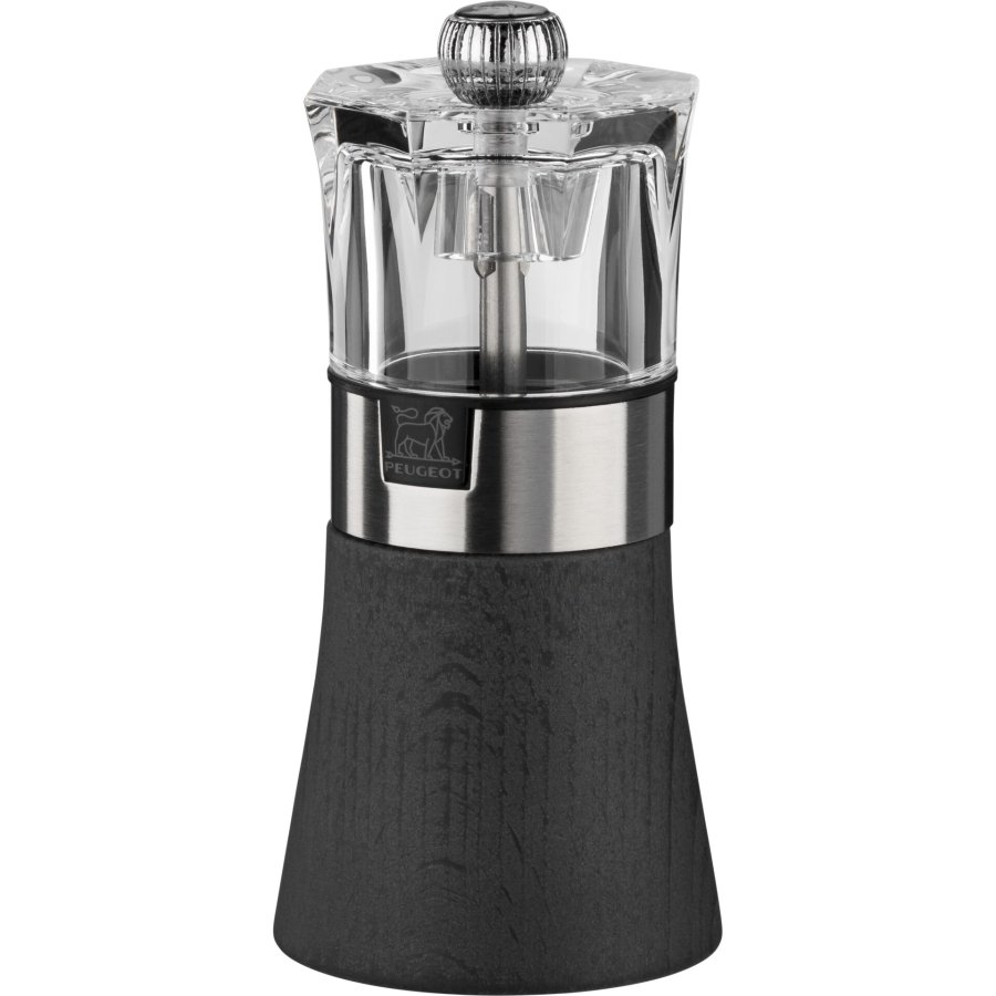 Peugeot Oslo salt mill 12 cm graphite wood,stainl.steel,acryl #1