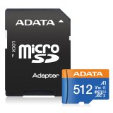 ADATA AUSDX512GUICL10A1-RA1 hukommelseskort 512 GB MicroSDXC UHS-I Klasse 10 #1
