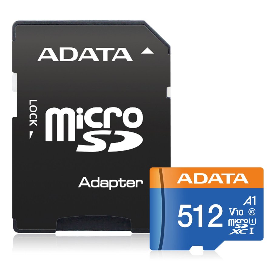ADATA AUSDX512GUICL10A1-RA1 hukommelseskort 512 GB MicroSDXC UHS-I Klasse 10 #1