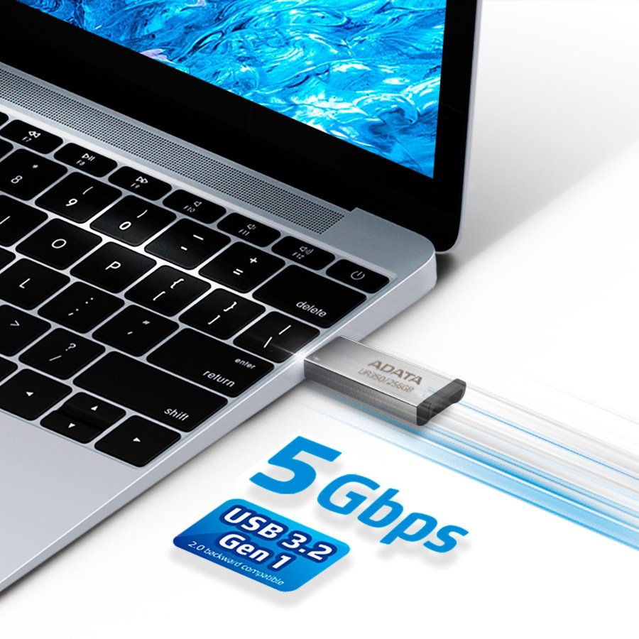 ADATA USB 3.2 UR350 black 256GB          UR350-256G-RSR/BK #7