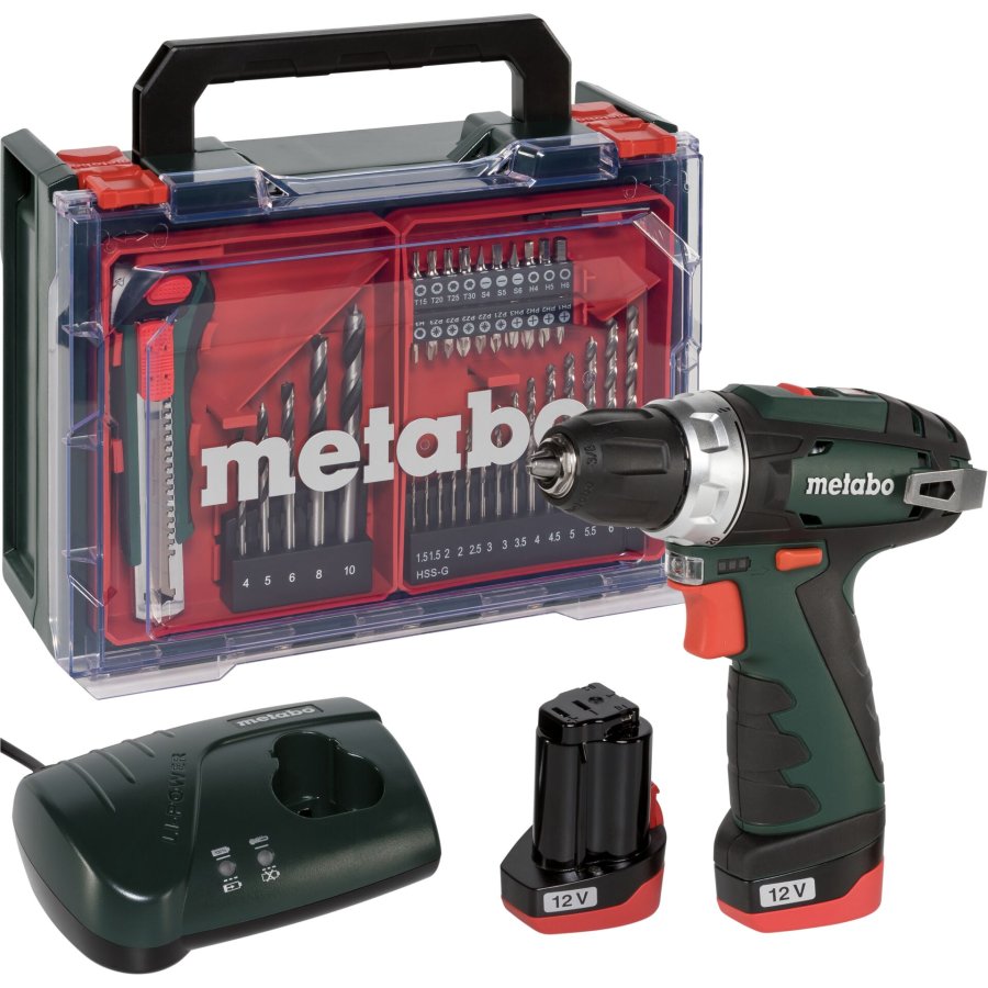Metabo PowerMaxx BS Basic Set Cordless Drill Driver #1