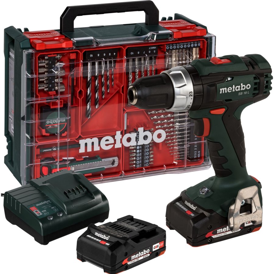 Metabo SB 18 L Set Cordless Combi Drill #1