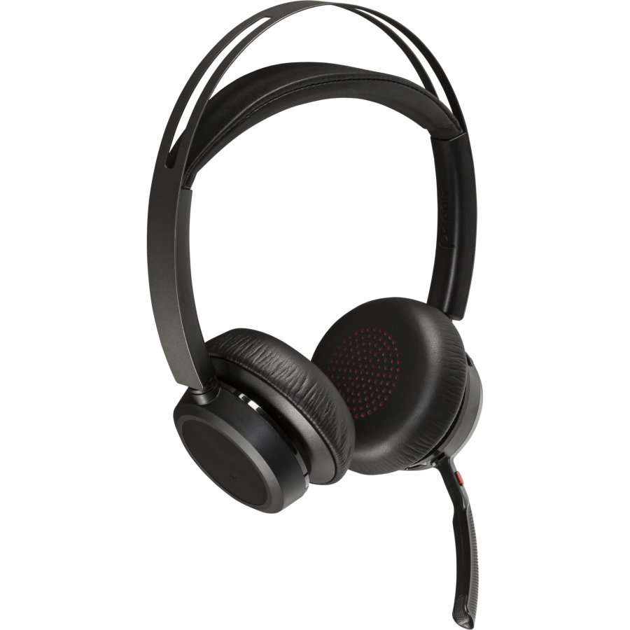 Poly Voyager Focus 2 UC USB-A with charging station on-ear #2