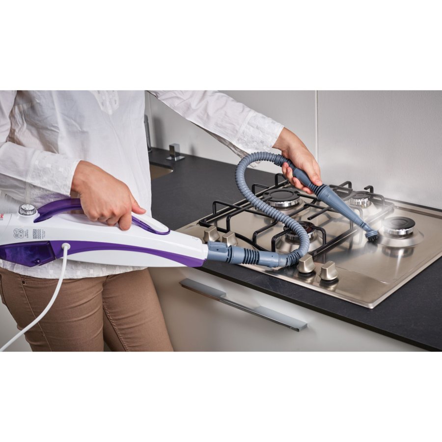 Polti Vaporetto SV440_Double Dampmoppe 0,3 L 1500 W Violet, Hvid #6