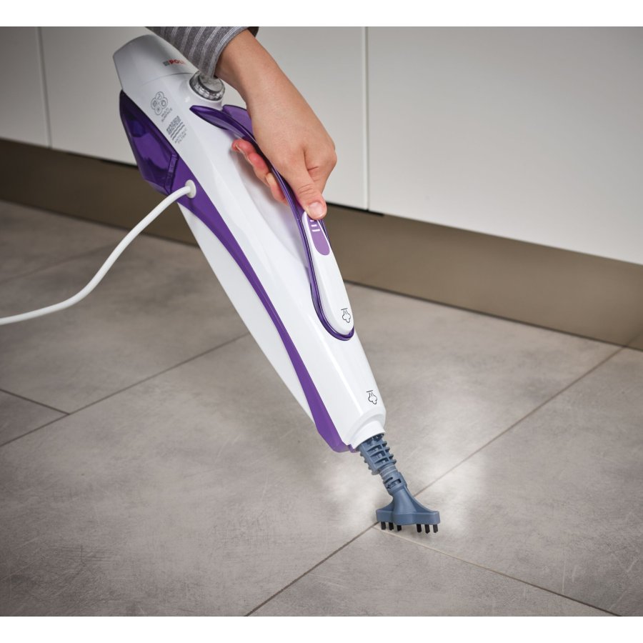 Polti Vaporetto SV440_Double Dampmoppe 0,3 L 1500 W Violet, Hvid #8