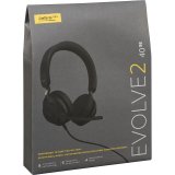 Jabra Evolve2 40 UC Stereo Headset black USB-C #1