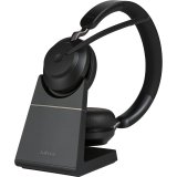 Jabra Evolve2 65 UC Stereo USB-A Headset black BT w.charging sta. #1