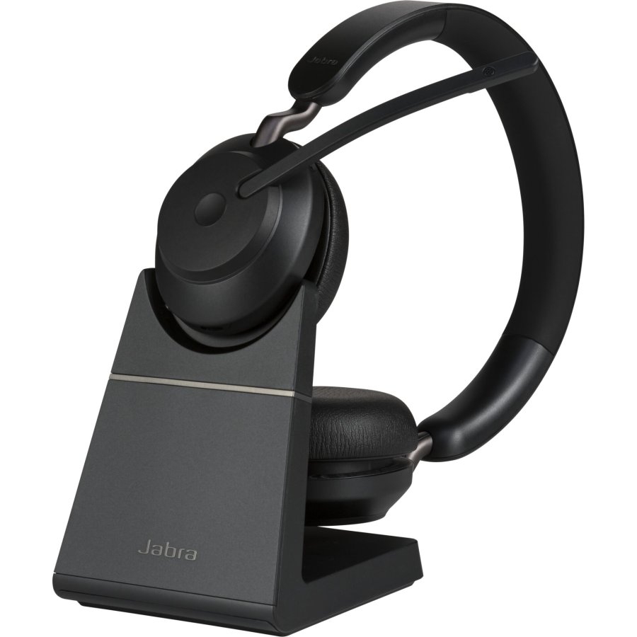 Jabra Evolve2 65 UC Stereo USB-A Headset black BT w.charging sta. #1