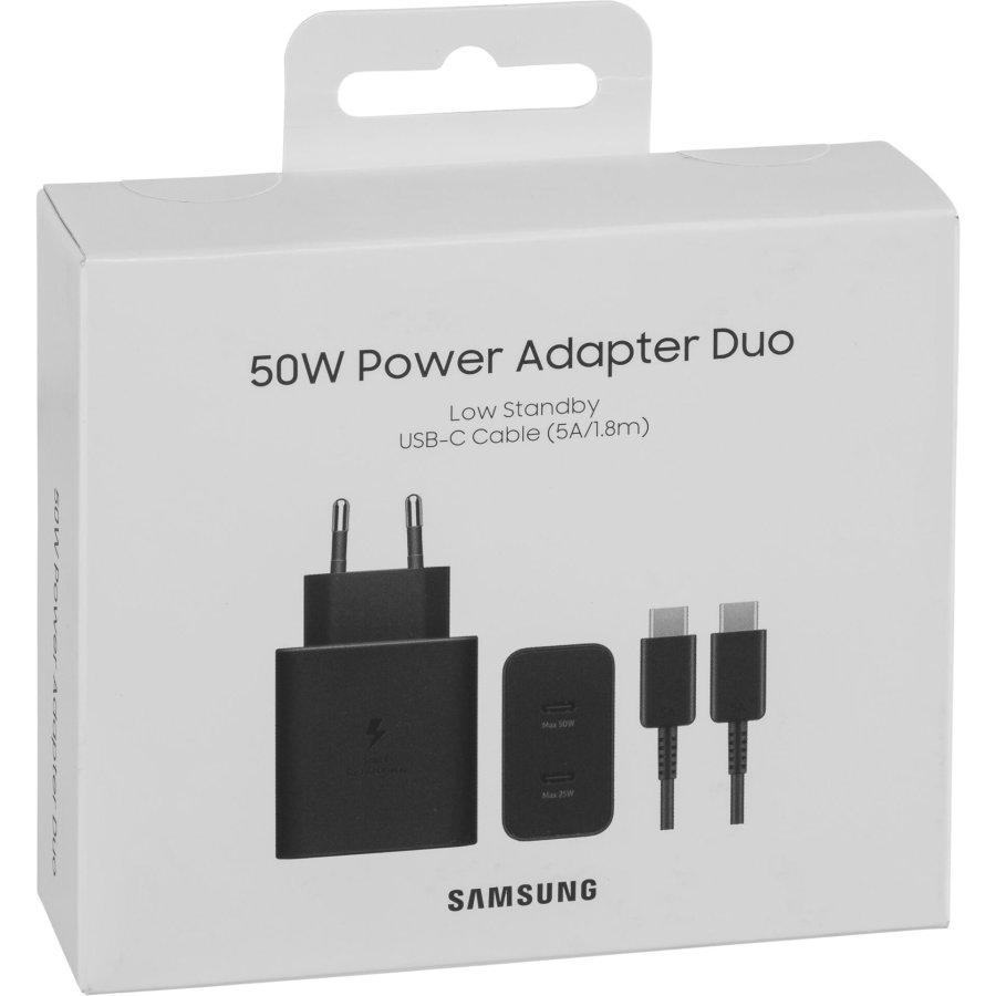 Samsung Quick Charge Adapter Duo 50 Watt w. Data Cable EP-T5020X #1