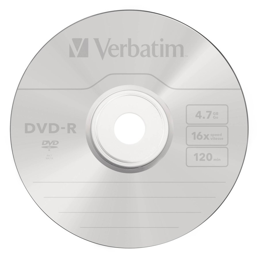 1x5 Verbatim DVD-R 4,7GB 16x Speed, Jewel Case #3