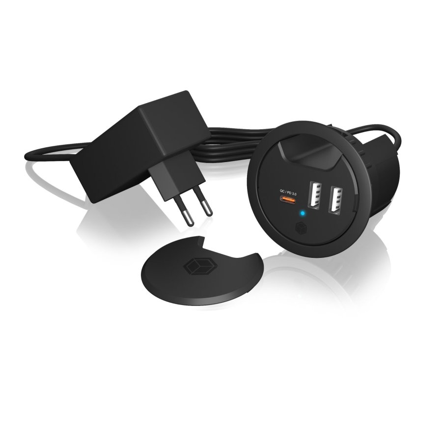 ICY BOX IB-HUB1407 USB Desk Charger #2