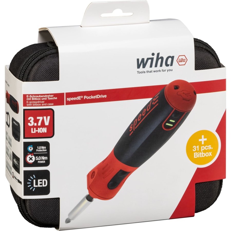Wiha E-Schraubendreher speedE PocketDrive #1