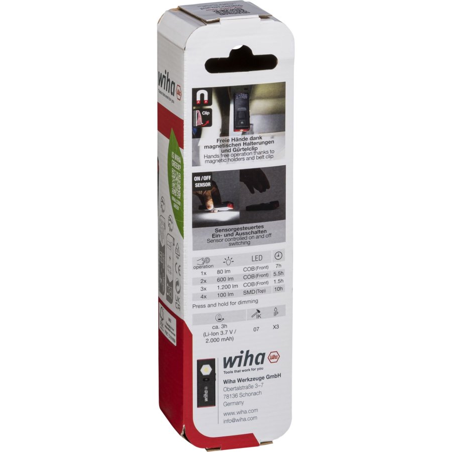 Wiha Handleuchte 1.200 lm mit On -/Off-Sensor #3
