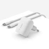 Belkin BOOST Charge 20W Charger white+ USB-C Cab.WCA006vf1MWH-B6 #1