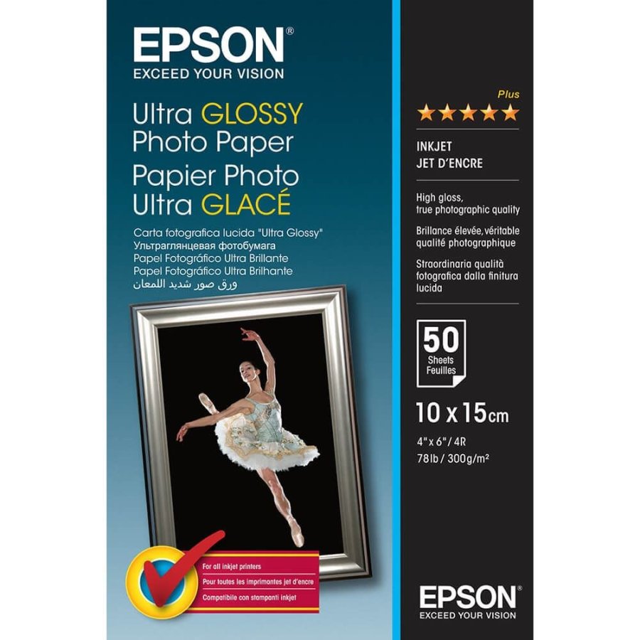 10x15cm Ultra Glossy Photo Paper 300g, 50 ark #1