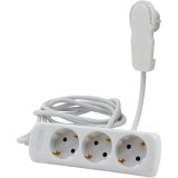 	REV	Multiple Socket Outlet 3-fold 2m white #1