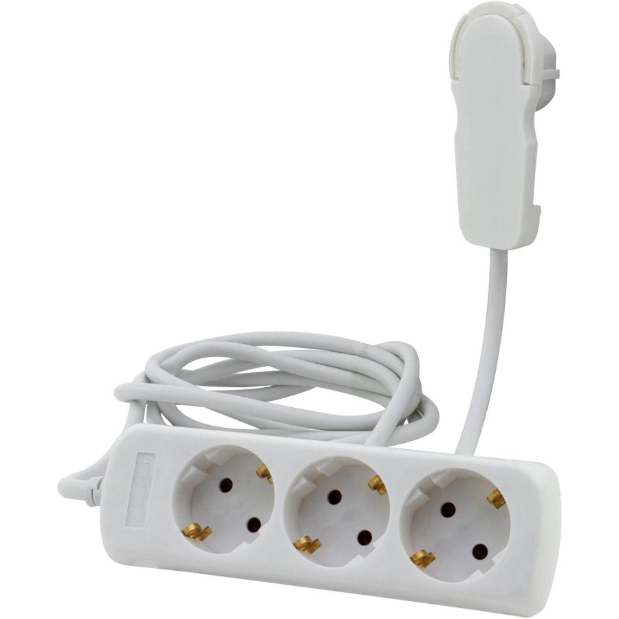 	REV	Multiple Socket Outlet 3-fold 2m white #1
