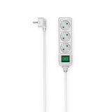 00223001 - Hama Power Strip 3-way Switch White 1.4m - 90223001-4047443480071 #1