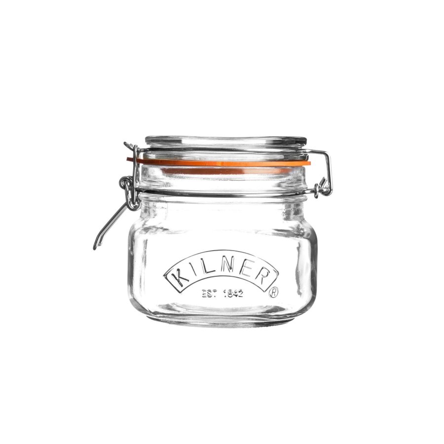Kilner Firkantet Clip Top Glas 0,5L - 800220 #1