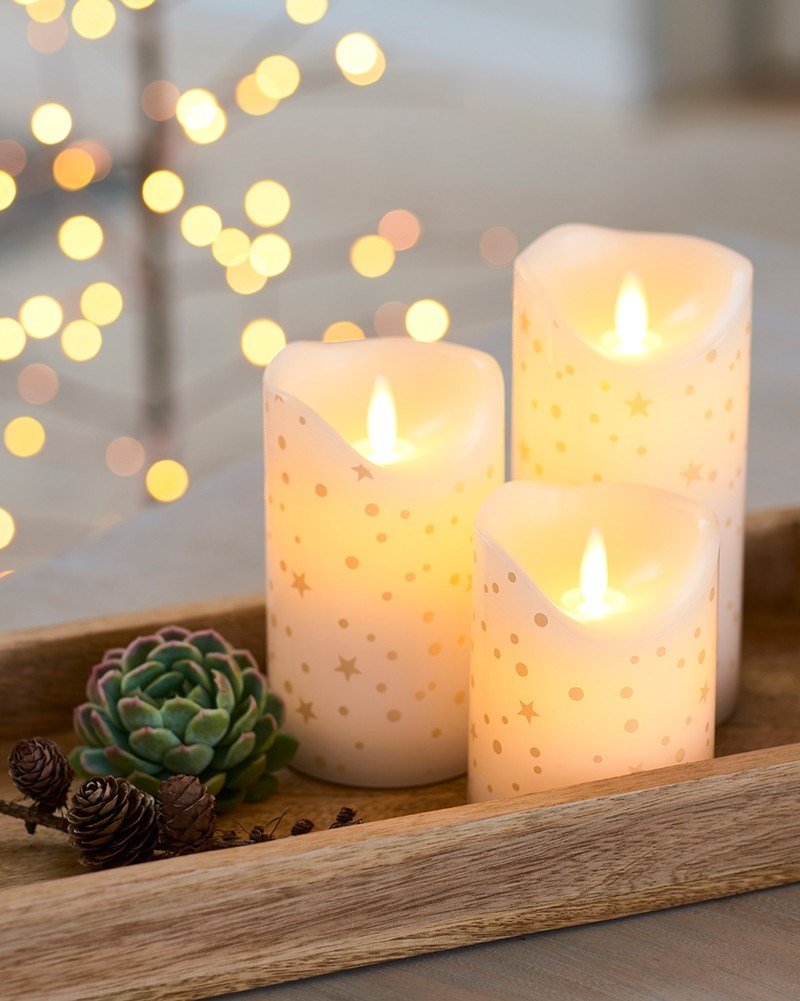 Sirius Sara 3 stk st, Romantic Guld #1