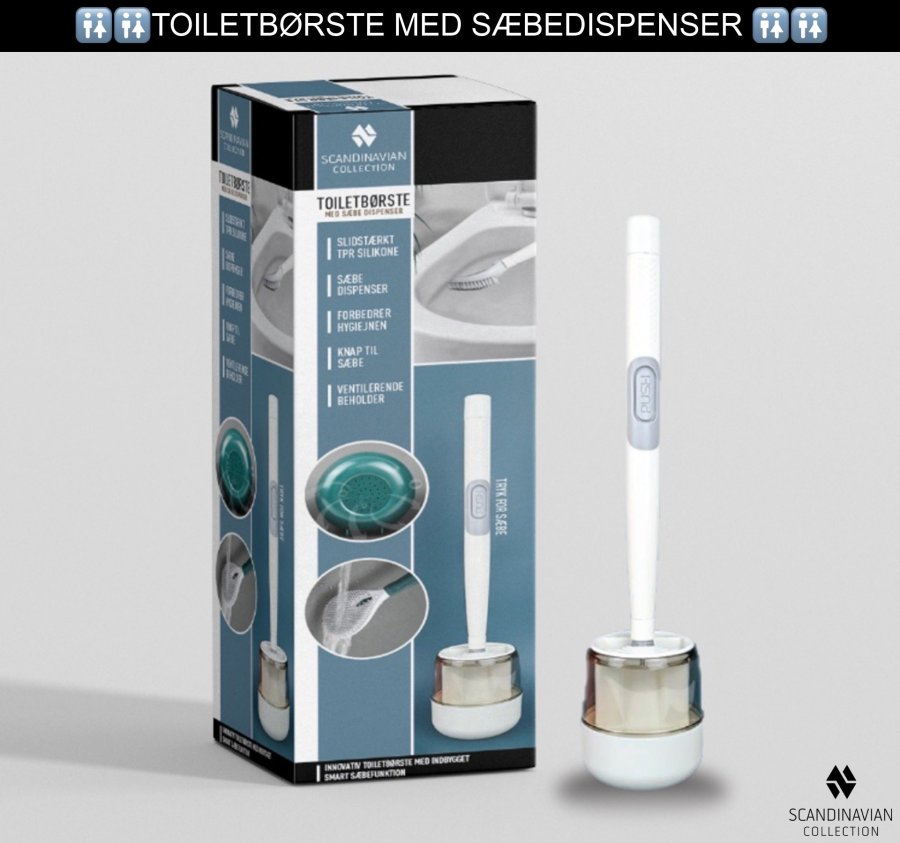 Stock Toiletb�rste m s�bedispenser / Cll:40 #1