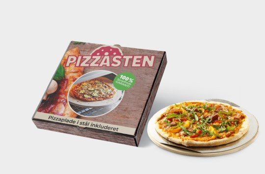 Stock	Pizzasten �33 cm #1